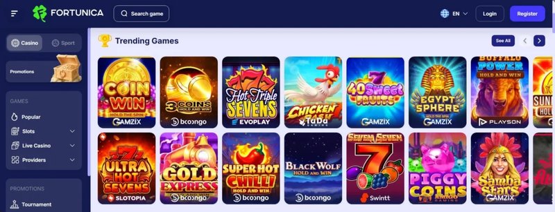 Lee más sobre el artículo Fortunica Casino Online Login and Registration for UK Players
